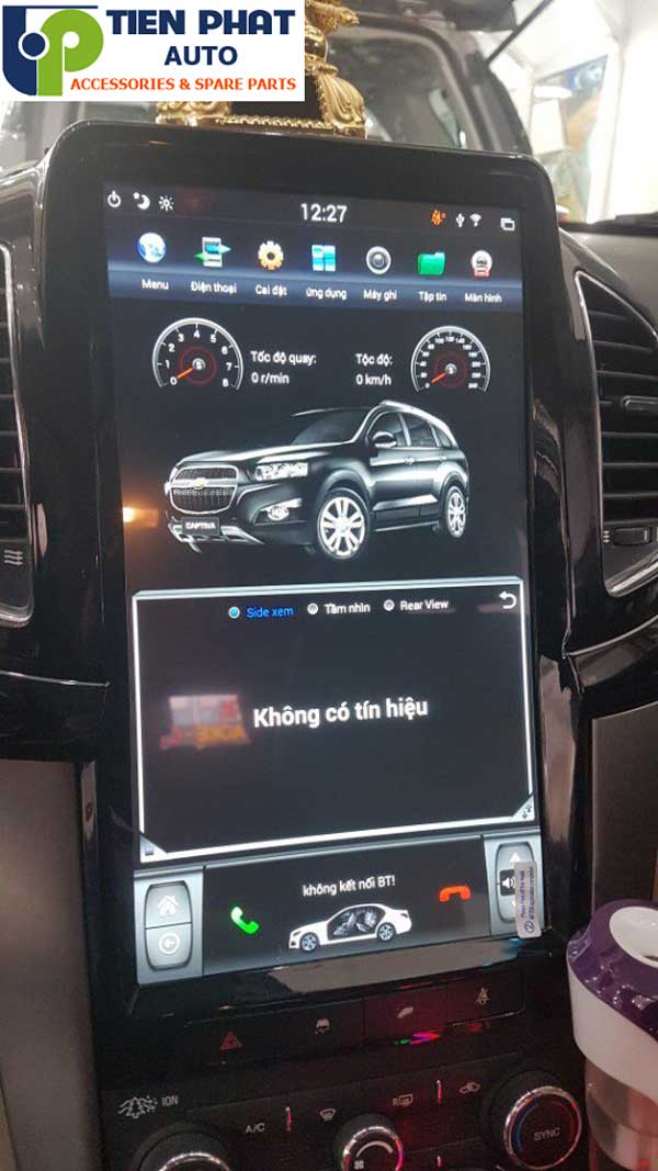 dia chi lap dat man hinh dvd hieu tesla cho chevrolet captiva 2017