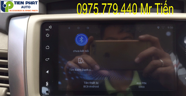 Man hinh dvd chay android cho toyota innova 2014-2018