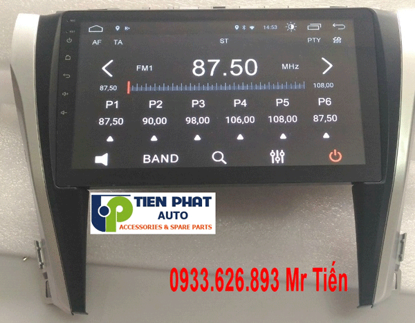 Màn hình Dvd chạy android cho toyota camry 2016-2018