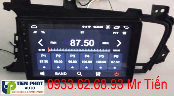 phan phoi lap dat dvd android cho Kia K5 2014-2016