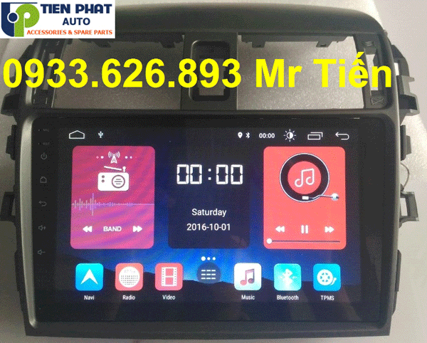 Màn Hình DVD Chạy Android Cho Toyota Altis 2009-2013