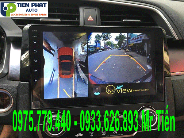 Màn hình DVD chạy android cho Honda Civic 2017-2019