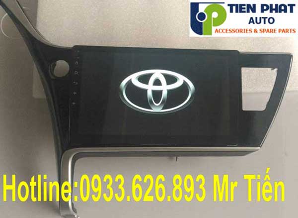 man hinh dvd android cho toyota altis 2018