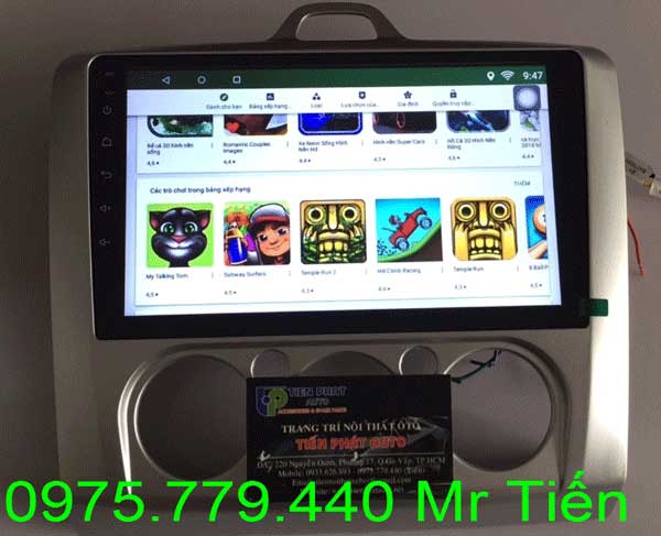 gan man hinh dvd chay android cho Kia Forte gia re