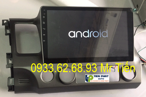 Man hinh DVD chay android cho Honda Civic 2008