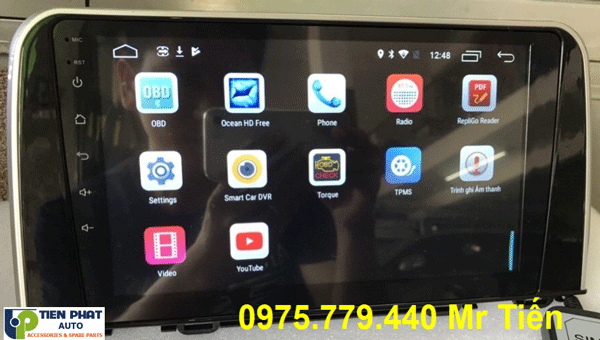 Màn hình DVD chạy android cho honda crv 2018