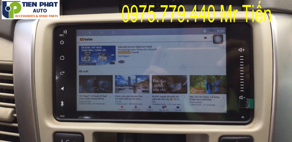 Man hinh dvd chay android cho toyota innova 2014-2018