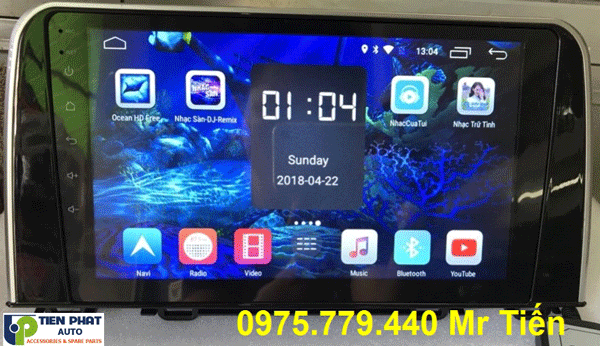 Màn hình DVD chạy android cho honda crv 2018