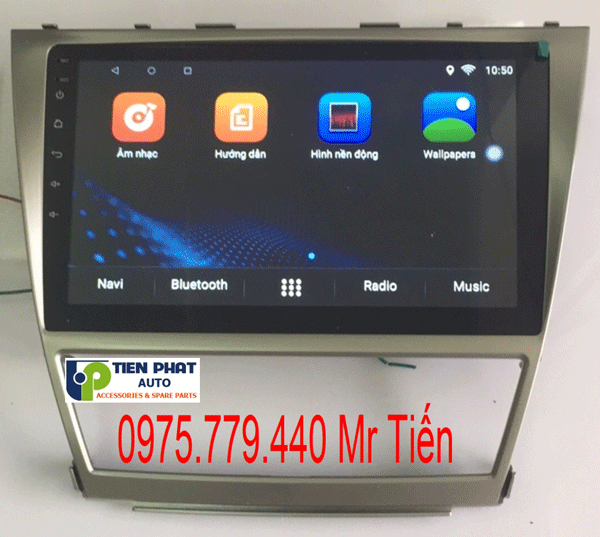 màn hình dvd chạy android cho Toyota Camry