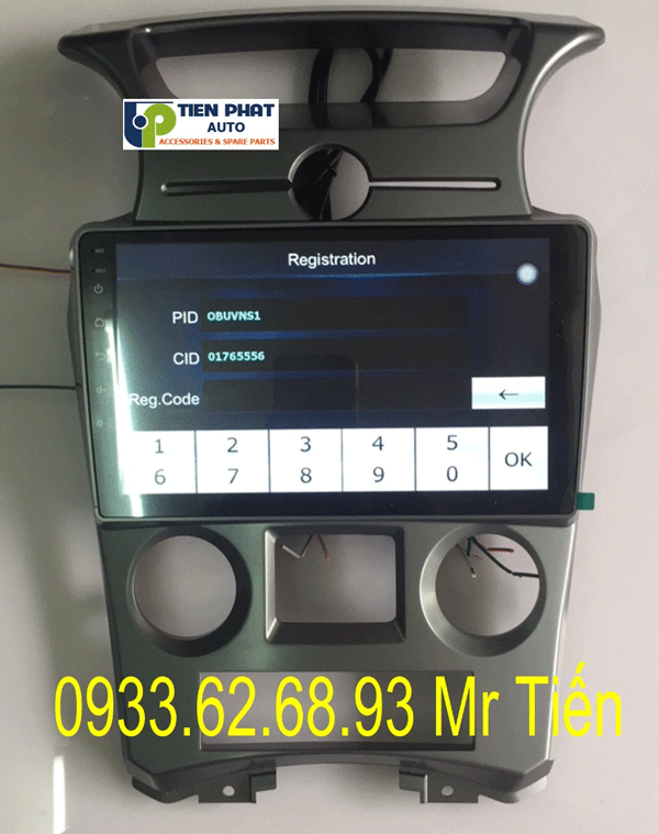 Màn hình dvd chay android cho kia carens  2010-2015