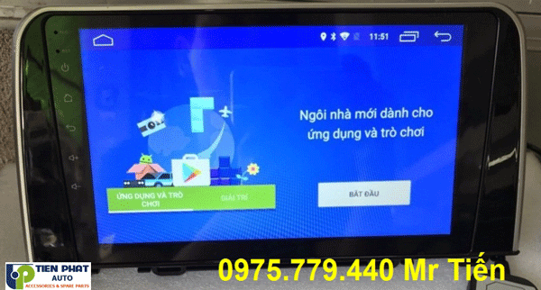 Màn hình DVD chạy android cho honda crv 2018