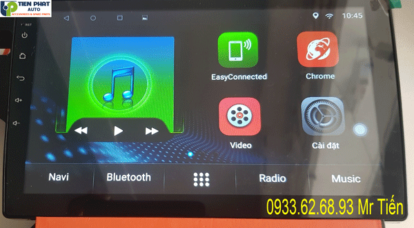 màn hình dvd android cho honda jazz
