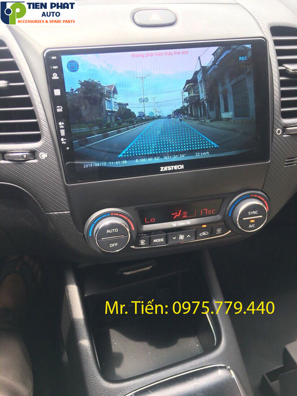 Màn hình Android 4G và Camera 360 độ cho Kia Cerato 2017-2018 chính hãng tại tphcm