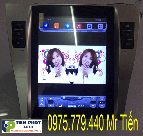 Màn hình dvd Tesla cao cấp cho Toyota Camry 2010