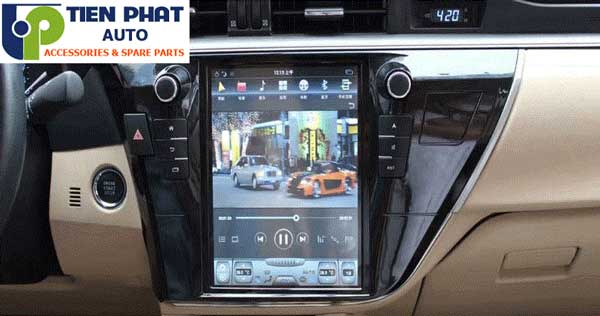 dvd theo xe toyota altis kieu tesla uy tin nhanh