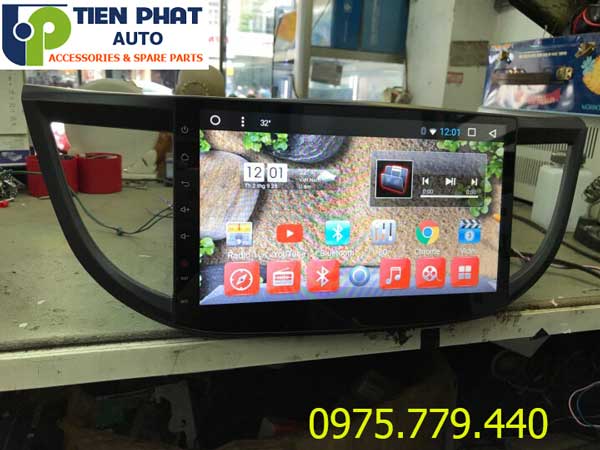 lap man hinh dvd chay android cho honda crv 2015