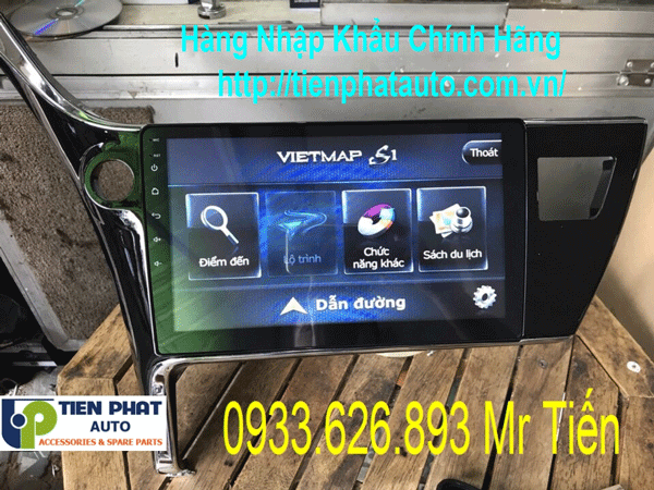 Màn hình dvd chạy android cho toyota altis