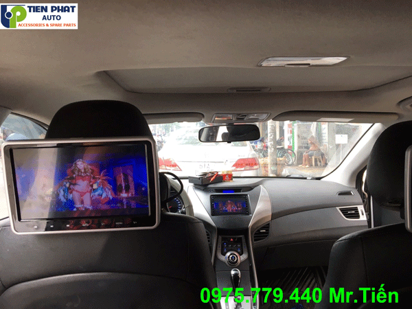 Màn Hình Gối Đầu Cho Huyndai Elantra 2012-2019