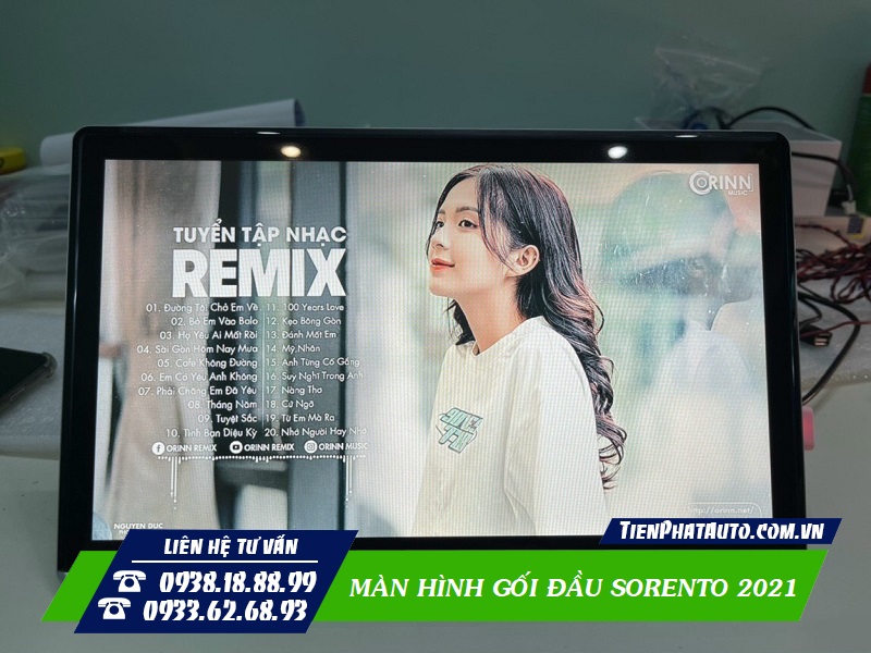 Màn hình gối đầu giúp đáp ứng mọi nhu cầu giải trí của bạn