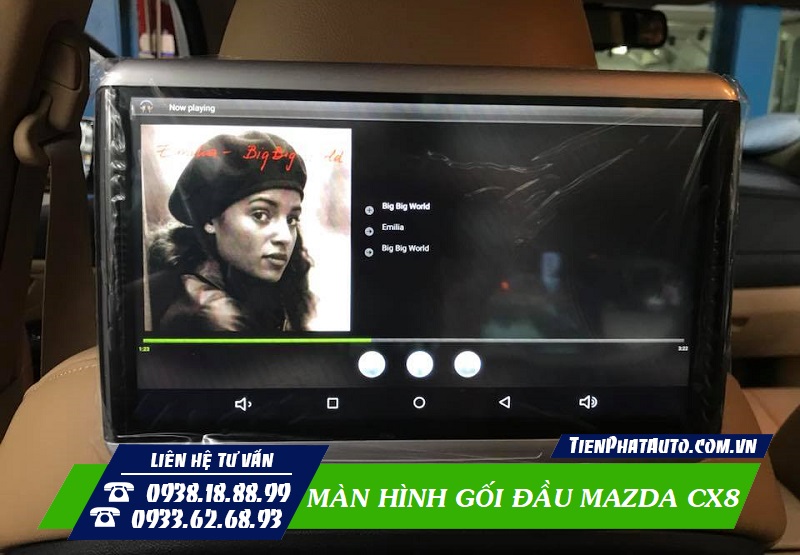 Màn hình gối đầu hiển thị chất lượng hình ảnh sắc nét và chân thực