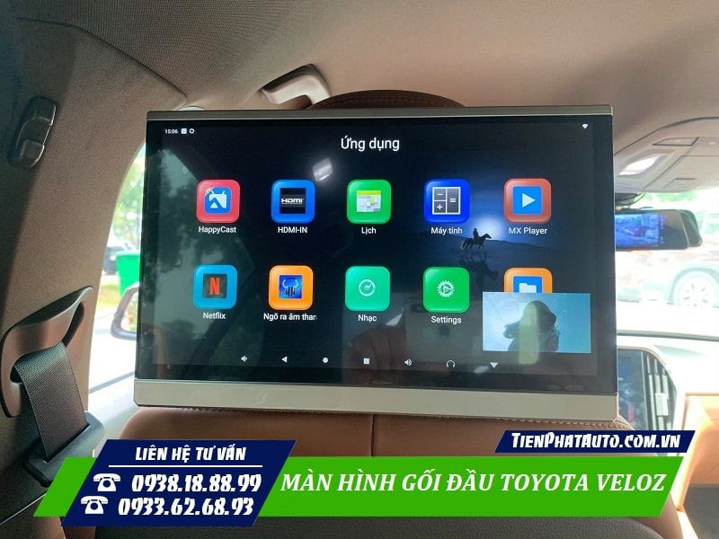 Màn hình gối đầu Android là loại có chất lượng tốt nhất hiện nay