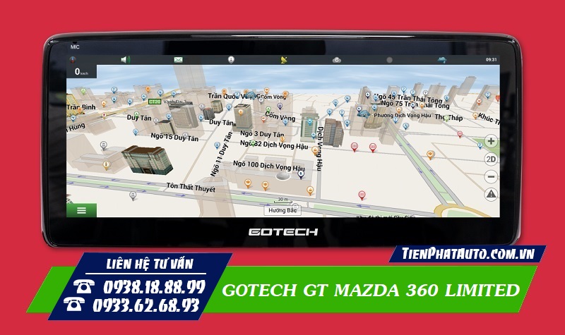 Tích hợp các phần mềm chỉ đường thông minh và tiện ích