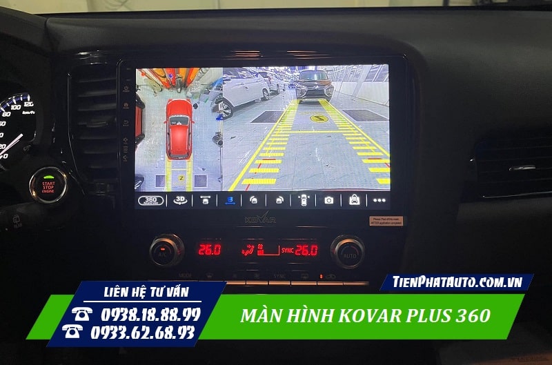 Bạn có thể tùy chỉnh màu sắc và hình ảnh mô phỏng của xe trên màn hình