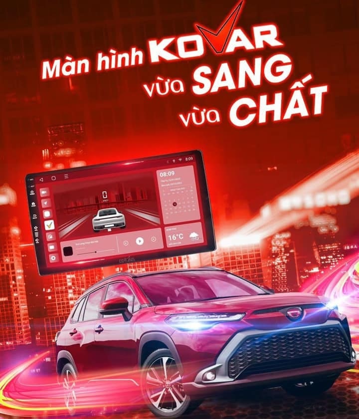Tiến Phát Auto chuyên lắp màn hình Kovar Plus 360