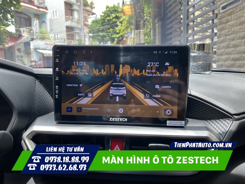 Màn hình ô tô Zestech đạt tiêu chuẩn xuất Mỹ hàng đầu Việt Nam