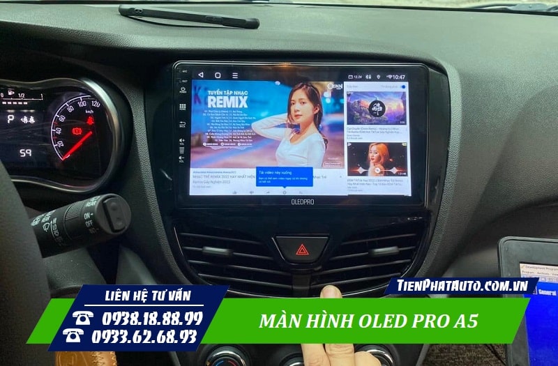 Màn hình OLED Pro A5 giúp đáp ứng mọi nhu cầu giải trí
