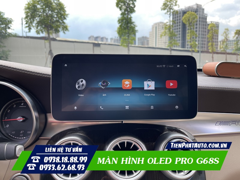 Màn hình tích hợp hệ thống điều khiển ra lệnh giọng nói thông minh
