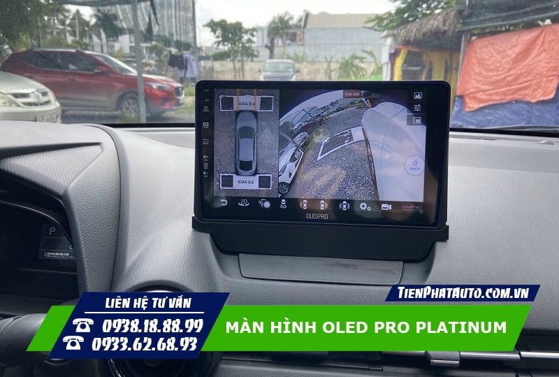 Màn hình OLED Pro Platinum tích hợp 360 độ và cảm biến áp suất lốp