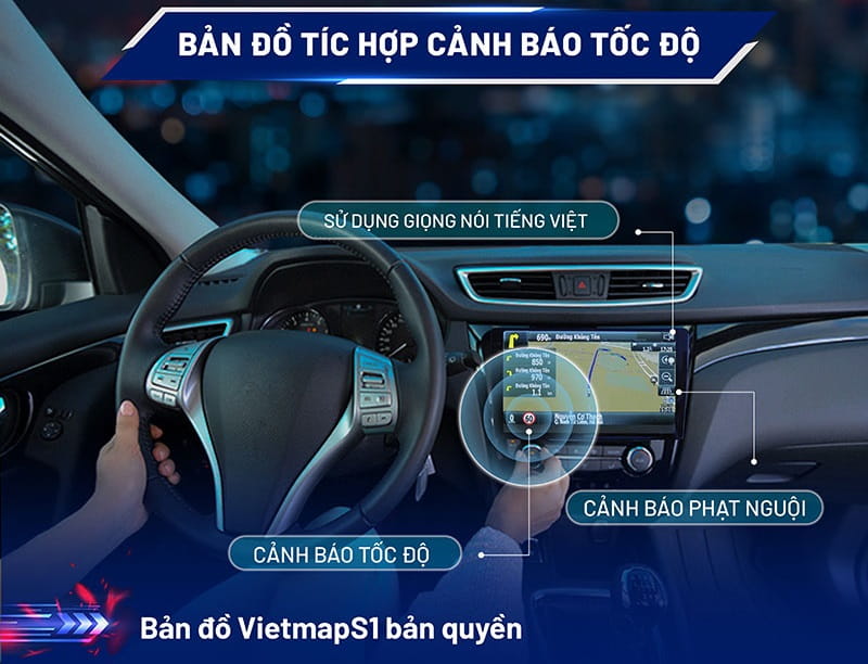 Oled Pro Ultra 2K tích hợp xem chỉ đường và cảnh báo giao thông