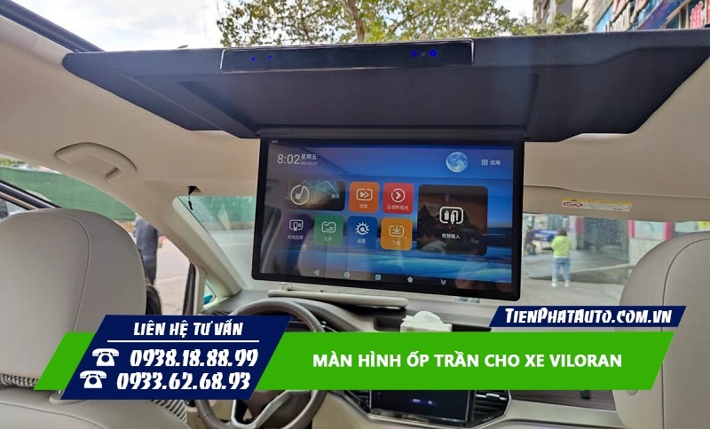 Màn hình ốp trần Viloran giúp giải trí, mang lại nhiều sự tiện lợi