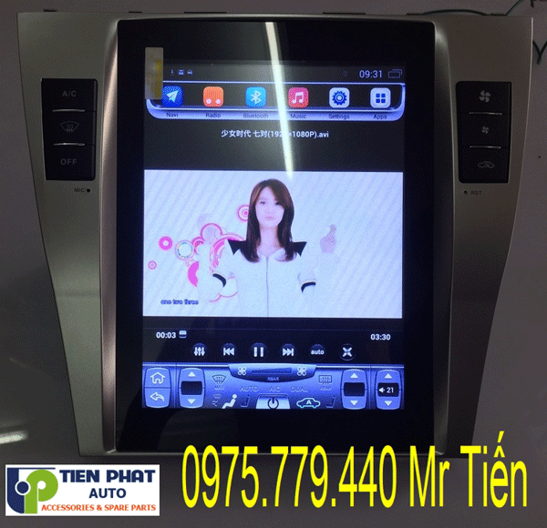 Màn hình dvd Tesla cao cấp cho Toyota Camry 2010