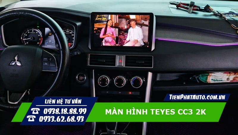 Màn hình Teyes CC3 2K đáp ứng mọi nhu cầu giải trí của bạn