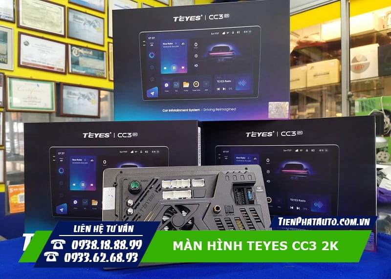 Tiến Phát Auto đại lý lắp màn hình Teyes CC3 2K 360 chính hãng