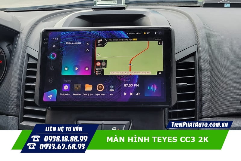 Teyes CC3 2K 360 là chiếc màn hình Android sở hữu cấu hình mạnh nhất hiện tại