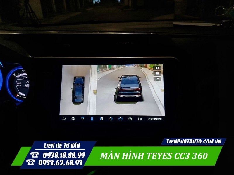 Màn hình Teyes CC3 360 thế hệ mới vừa được ra mắt