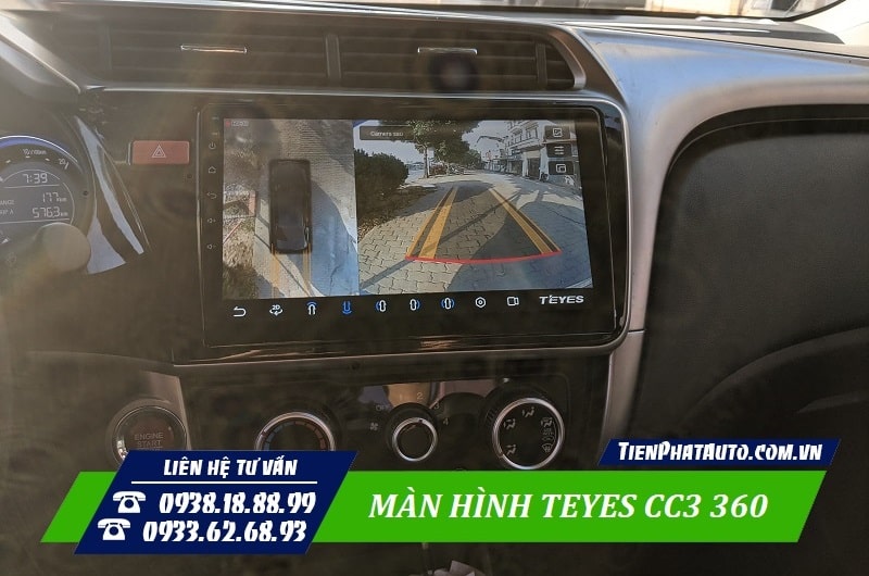 Teyes CC3 360 tích hợp camera 360 độ hỗ trợ lái xe an toàn