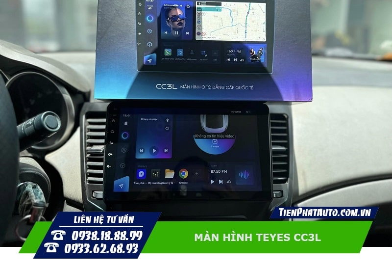 Màn hình Teyes CC3L cấu hình mạnh mẽ có giá vô cùng tốt