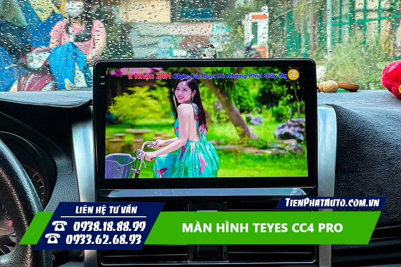 Màn hình Teyes CC4 Pro giúp đáp ứng các nhu cầu giải trí tiện ích