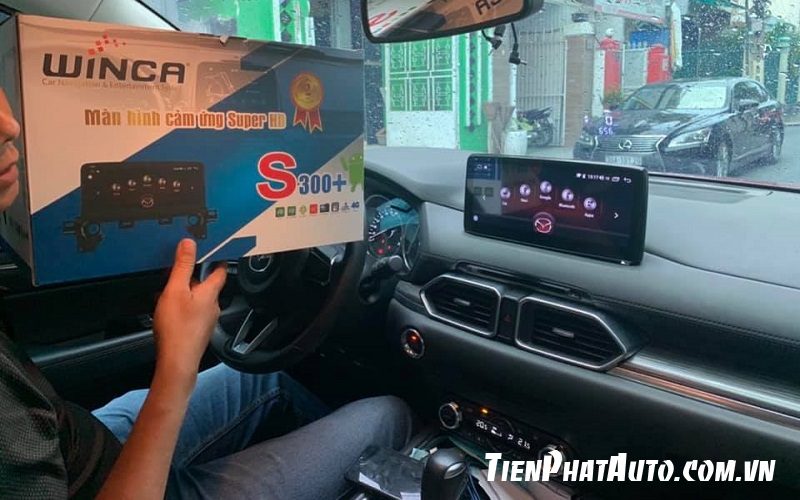 Màn hình Android Winca S300+ thiết kế dành riêng cho dòng xe Mazda