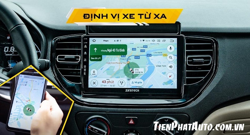 Zestech 360 Base hỗ trợ định vị quả lý xe thông minh qua điện thoại