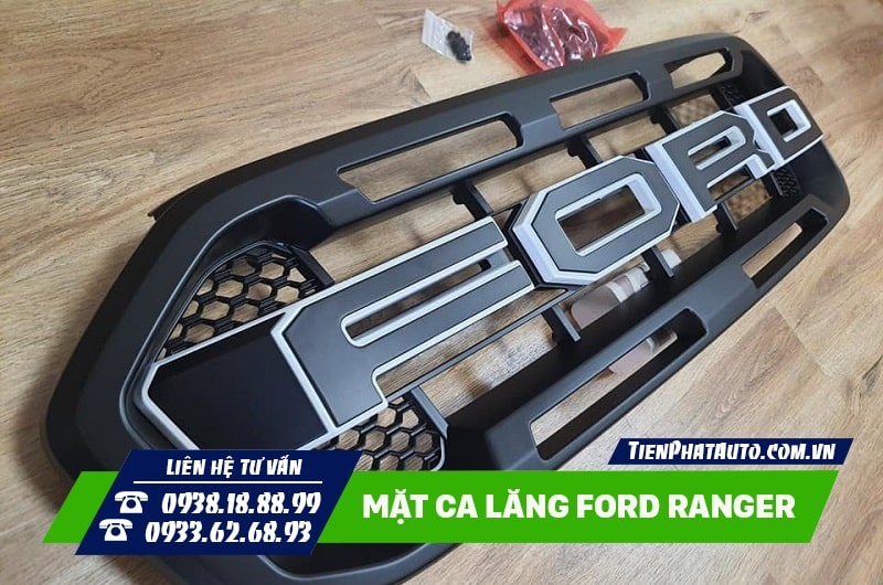 Mặt ca lăng Ranger được làm từ chất liệu cao cấp, có độ bền cao