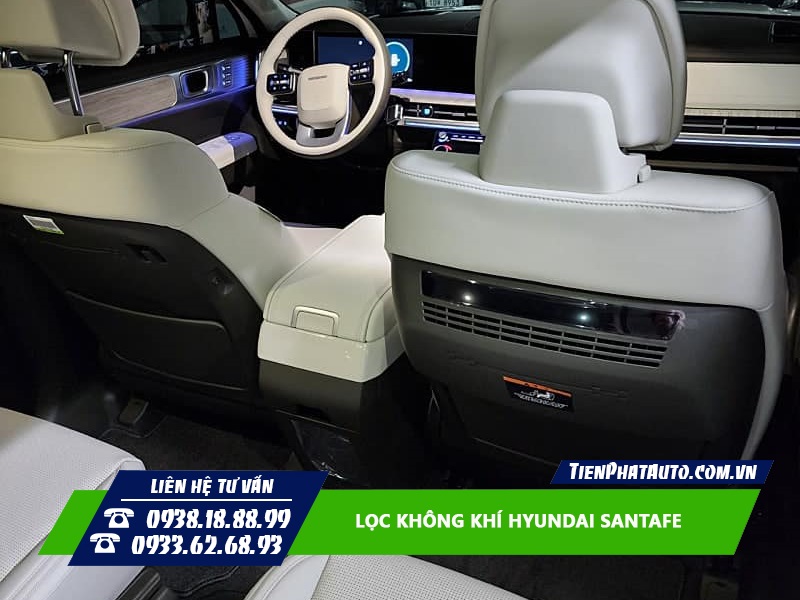 Máy lọc không khí cho Hyundai Santafe hàng Mobis nhập khẩu Hàn Quốc
