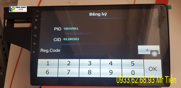 màn hình dvd chạy android cho xe honda jazz