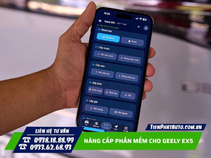 điều khiển các chức năng trên app điện thoại tiện lợi điều khiển các chức năng trên app điện thoại tiện lợi