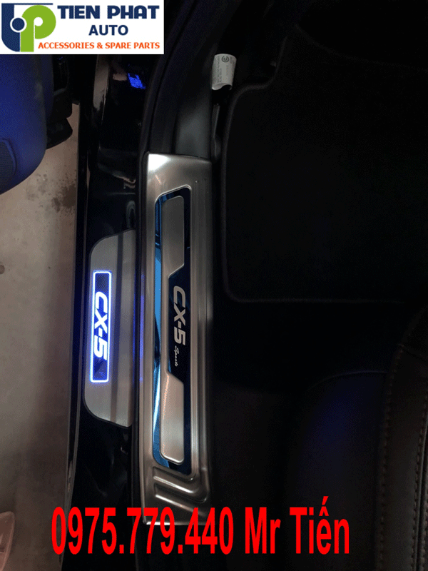 Nẹp bước chân chống trầy cho mazda cx5