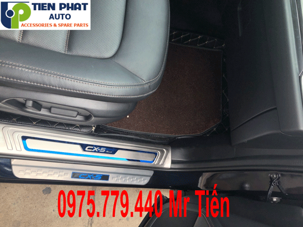 Nẹp bước chân chống trầy cho xe mazda cx5 2018